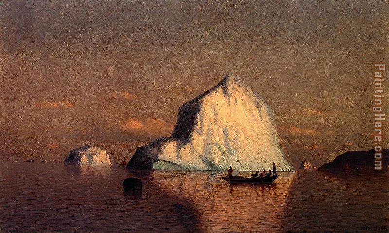 Straits of Belle Isle painting - William Bradford Straits of Belle Isle art painting